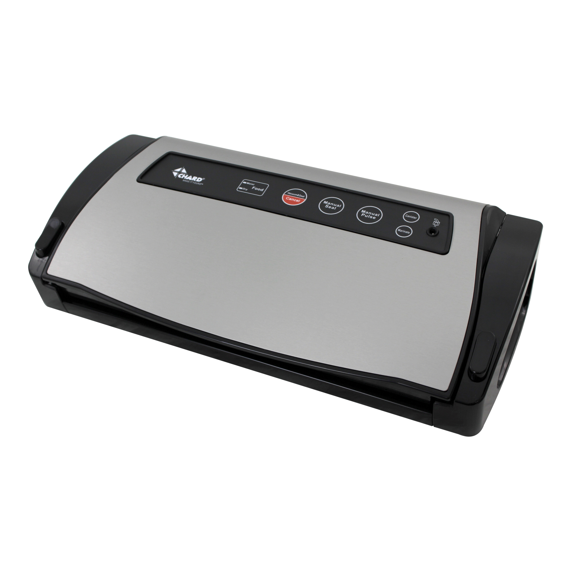 Chard, Deluxe Vacuum Sealer, Width 3.94 in, Length 16.54 in, Rolls Included (qty.) 3, Model# VS-SS